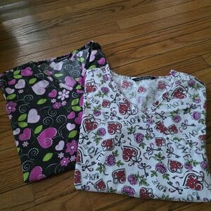 Uniform Scrub Tops Size Small